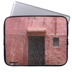 FUNDA PARA PORTÁTIL MARCO DE PUERTA METALIZADO GRIS