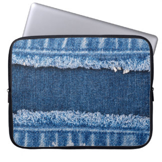 Funda Para Portátil Marco de tela de doble tono de color con tinta bla