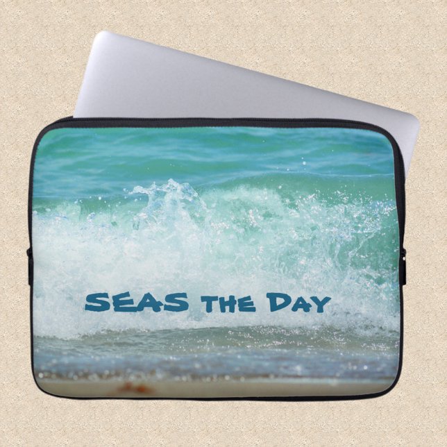 Funda Para Portátil Mares del día Olas del Océano Fotografía (Subido por el creador)