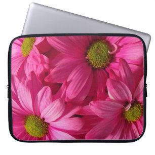 Funda Para Portátil Margaritas rosadas