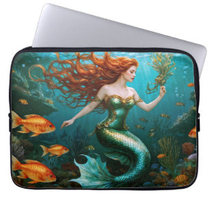 Funda Para Portátil "Marielle" - Hermosa sirena bailarina