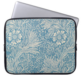 Funda Para Portátil Marigoldes Azules (por William Morris)