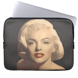 Funda Para Portátil Marilyn gris gráfica
