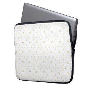 Funda Para Portátil Marina Sol de Zinnia Dorada