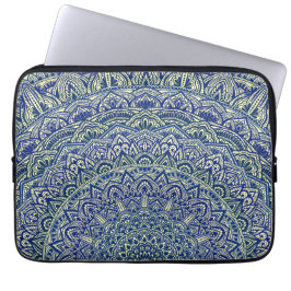 Funda Para Portátil Marina Zen y Mandala amarilla