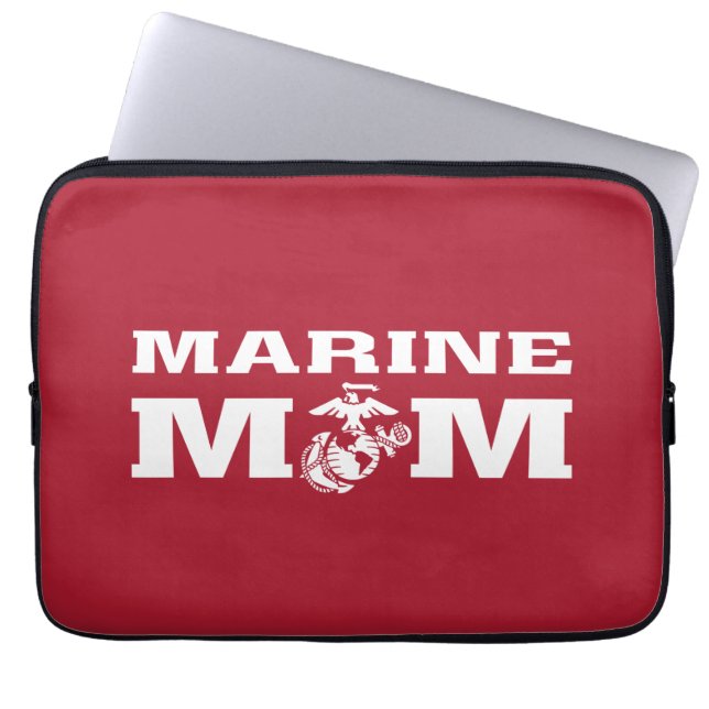 Funda Para Portátil Marines Mom (Frente)