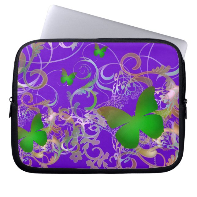 Funda Para Portátil Mariposa (Frente)