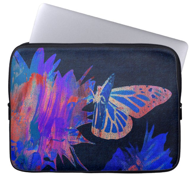 Funda Para Portátil Mariposa  (Frente)