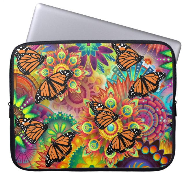 Funda Para Portátil Mariposa (Frente)