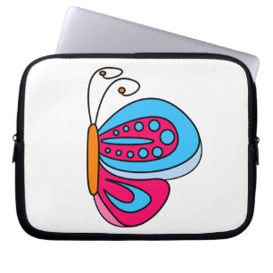 Funda Para Portátil Mariposa