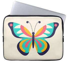 Funda Para Portátil Mariposa