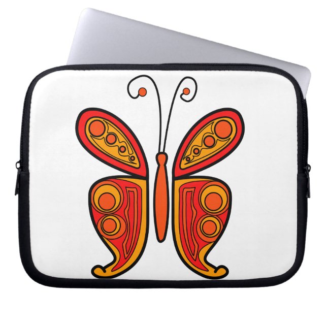 Funda Para Portátil Mariposa (Frente)