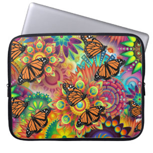 Funda Para Portátil Mariposa