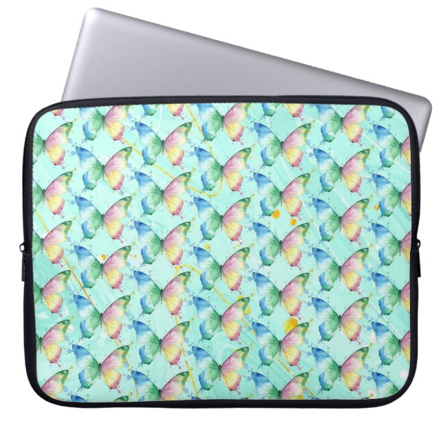 Funda Para Portátil Mariposa (Frente)