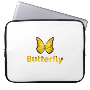 Funda Para Portátil Mariposa