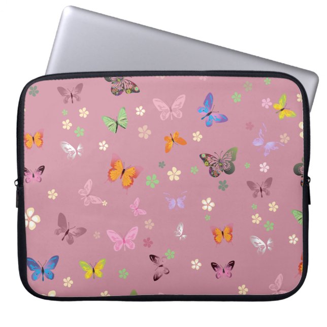 Funda Para Portátil Mariposa (Frente)