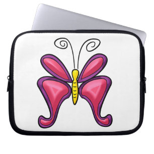 Funda Para Portátil Mariposa