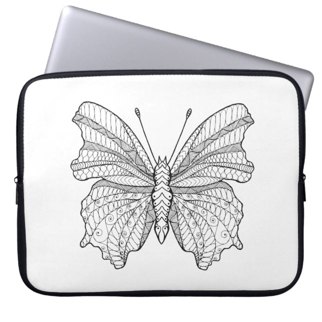 Funda Para Portátil Mariposa 3 del estilo (Frente)