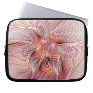 Funda Para Portátil Mariposa abstracta colorida arte de fantasía fract