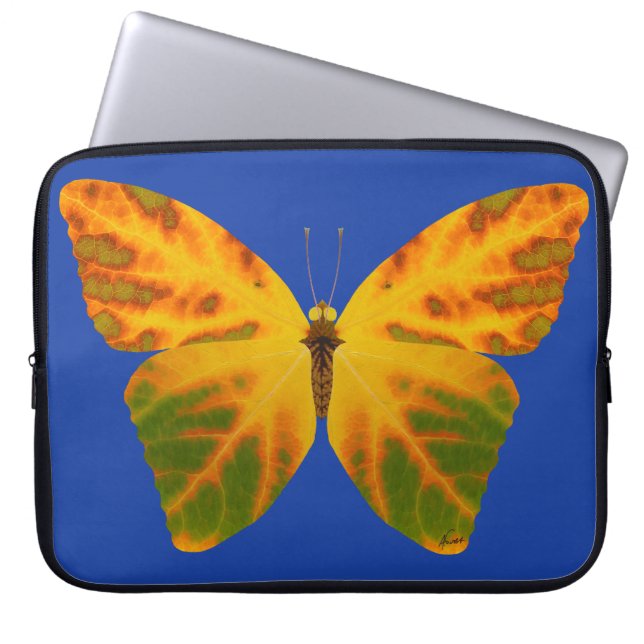 Funda Para Portátil Mariposa Aspen Leaf 1 (Frente)