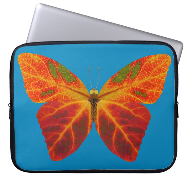 Funda Para Portátil Mariposa Aspen Leaf 2 (Frente)