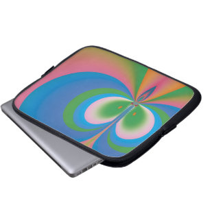 Funda Para Portátil Mariposa azul