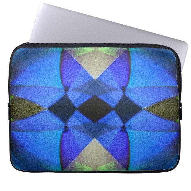 Funda Para Portátil Mariposa azul (Frente)