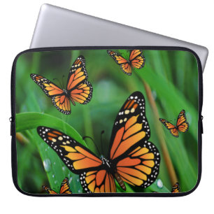 Funda Para Portátil Mariposa de manga para portátiles