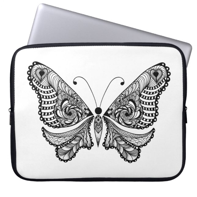 Funda Para Portátil Mariposa del estilo (Frente)