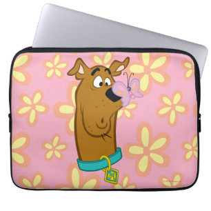 Funda Para Portátil Mariposa en la nariz de Scooby-Doo