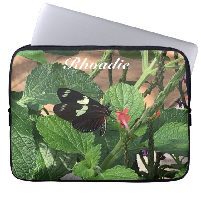 Funda Para Portátil Mariposa encantadora (Frente)