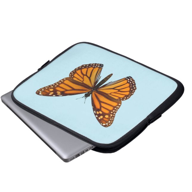 Funda Para Portátil Mariposa Monarca (Inferior anverso)