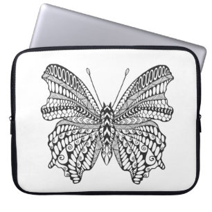 Funda Para Portátil Mariposa tropical inspirada