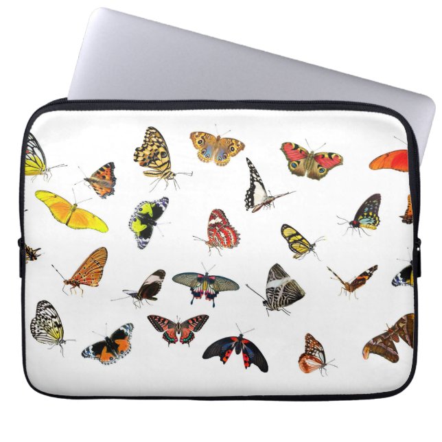 FUNDA PARA PORTÁTIL MARIPOSAS (Frente)