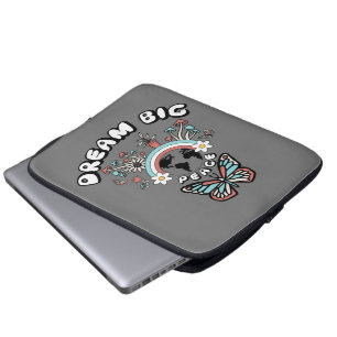 Funda Para Portátil Mariposas y hongos Sueño Gran inspo positivo