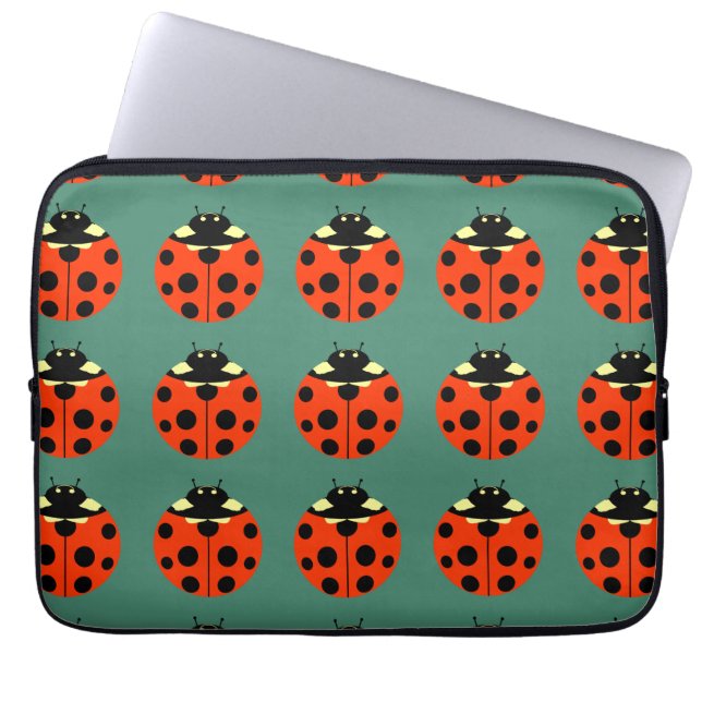 Funda Para Portátil mariquita (Frente)
