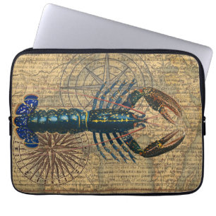 Funda Para Portátil Marisco de langosta Maine Classic Ocean