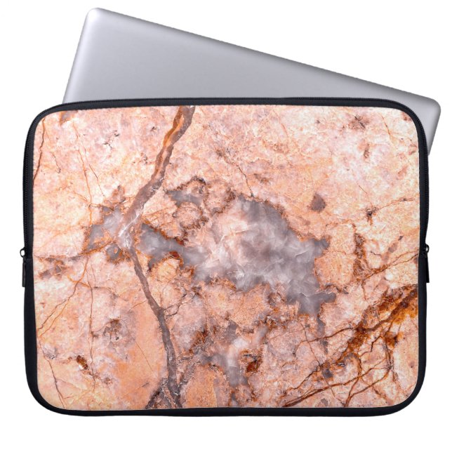 Funda Para Portátil Mármol y cuarzo (Frente)