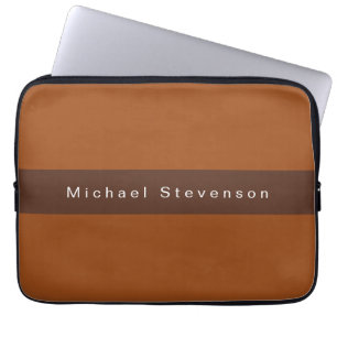 Funda Para Portátil Marrón profesional moderno de moda
