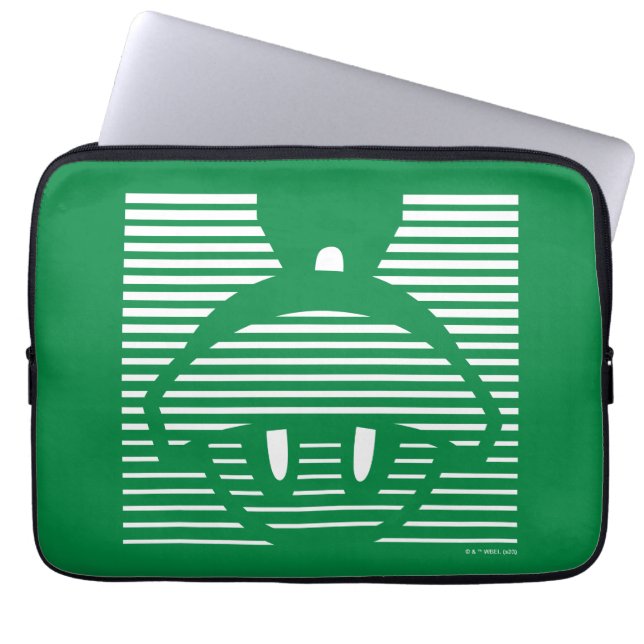 Funda Para Portátil MARVIN EL Ícono de las bandas MARTIAN™ (Frente)