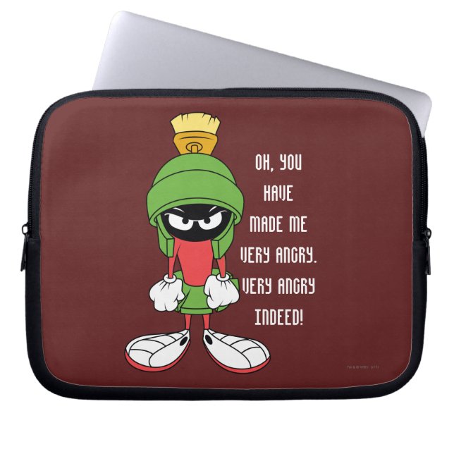Funda Para Portátil MARVIN EL MARCIANO™ Disgustado (Frente)