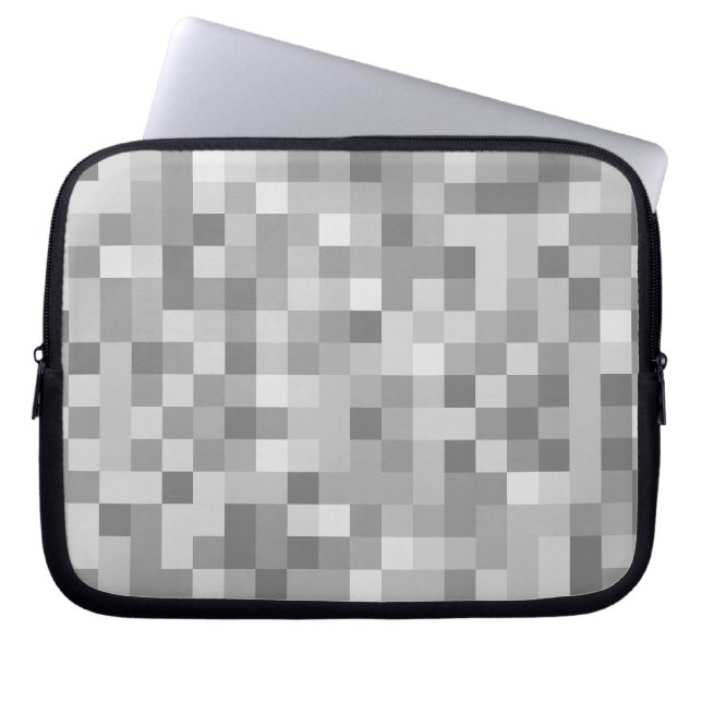 Funda Para Portátil Masa de patrón cuadrado (Frente)