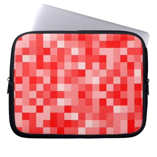 Funda Para Portátil Masa de patrón cuadrado (Frente)