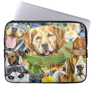 Funda Para Portátil Mascotas de patrones Perros animales amantes