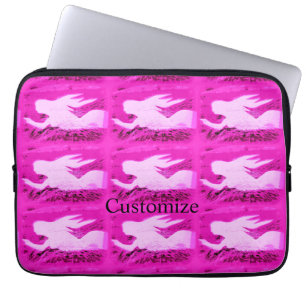 Funda Para Portátil Masitas rosadas apuntando Thunder_Cove