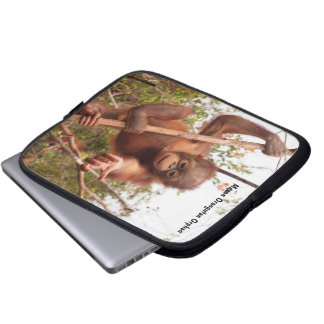 Funda Para Portátil Mason Orangutan Orphan Lend a Hand Electronics Bag