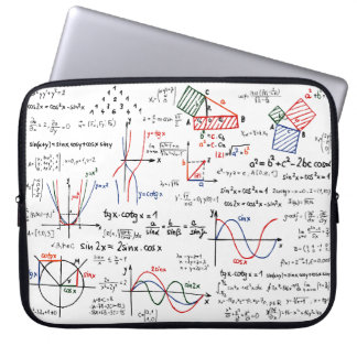 Funda Para Portátil Matemáticas Cheat Sheet Laptop Sleeve