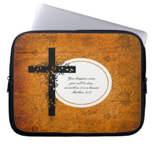 Funda Para Portátil Mateo 6:10 Funda portátil o portadora de Netbook