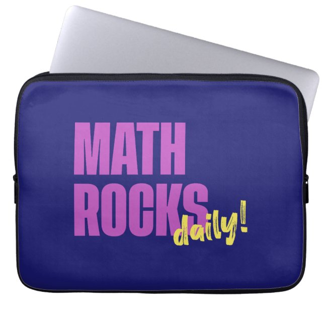 Funda Para Portátil Math Rocks Daily (Frente)