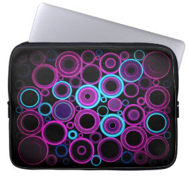 Funda Para Portátil Matriz de tecnología cibernética de onda sintética